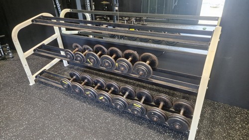 Dumbells set and - dumbells, rack