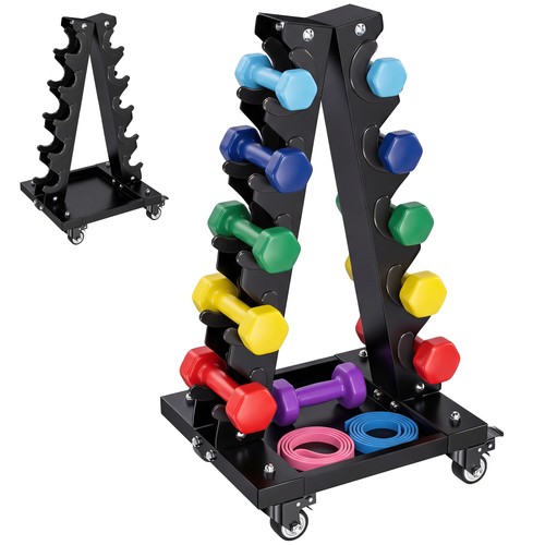 Sportnow tier dumbbell rack - 5-tier,