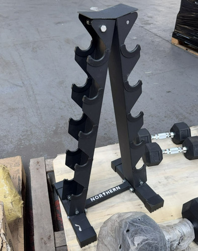 Tier dumbbell rack black - dumbbell,