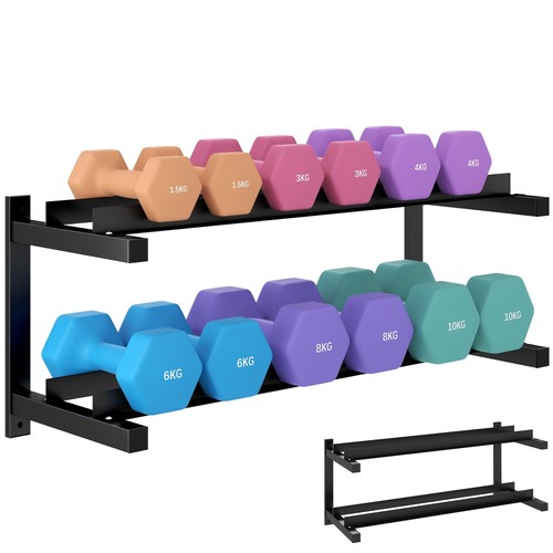 Sportnow wall mounted - wall-mounted, dumbbell