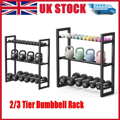 3tier dumbbell rack storage - dumbbell,
