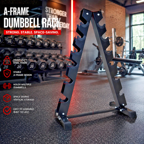 Tier dumbbell rack storage - 6,