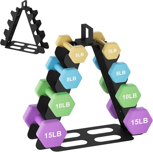 Tier dumbbell rack for - rack,