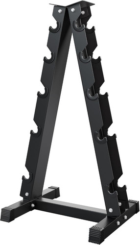 Tier frame dumbbell rack - 5-tier, a-frame