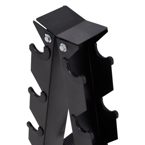 Black dumbbell rack shape - black,