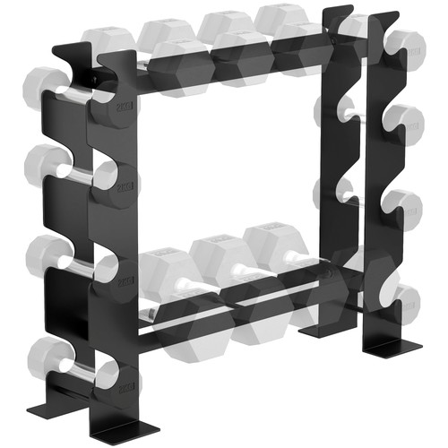 Sportnow tier dumbbell rack - sportnow, 4-tier