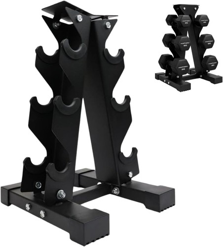 Frame dumbbell rack storage - a-frame,