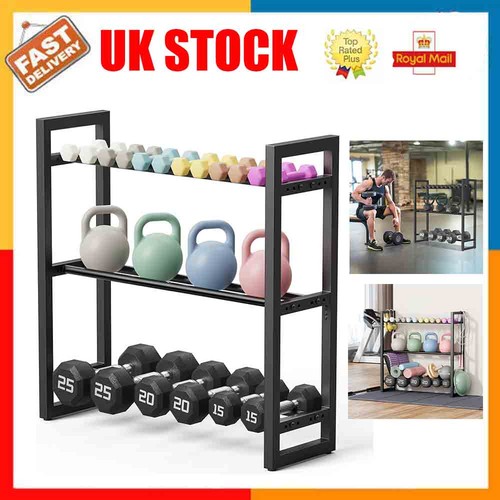 3tier dumbbell rack storage - dumbbell,