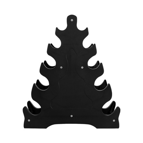 Black dumbbell display rack - dumbbell,