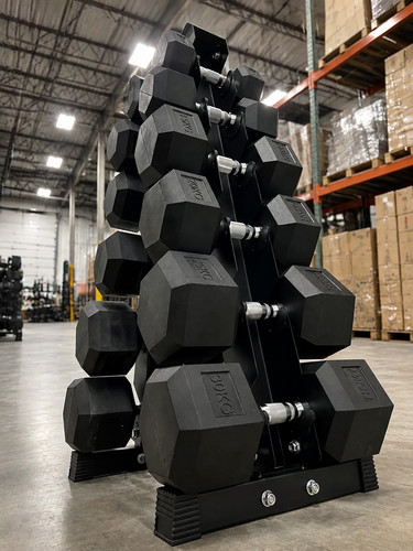 Hex dumbbells set 5kg 30kg - hex,