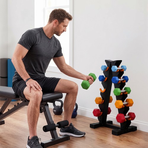 Tier dumbbell rack a - dumbbell, a-frame