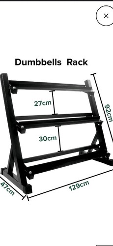 Hex dumbbell rack tier - hex,